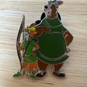 Disney Robin Hood and Little John trading pin